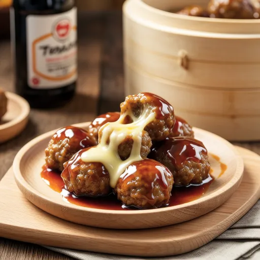 Tofu Teriyaki Mayo Cheese Balls