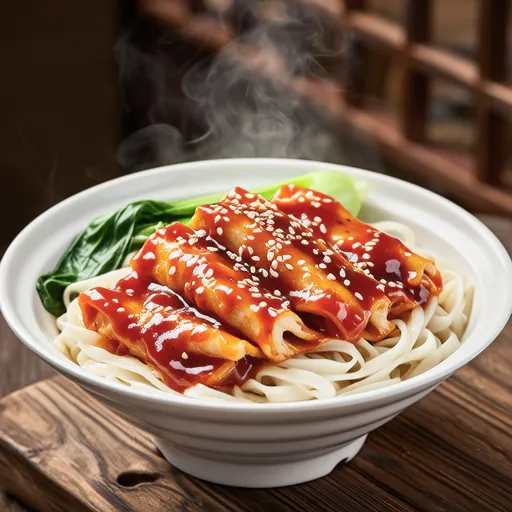 Simple Fish Cake Bibim Noodles