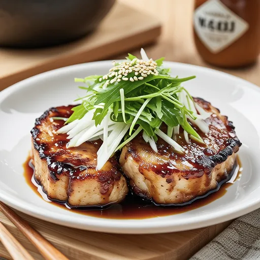 Japanese Tofu Hamburger Steak