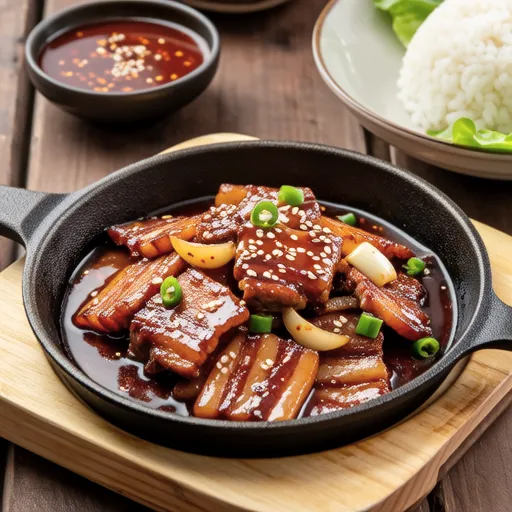 Korean Spicy Pork Belly (Gochujang Samgyeopsal)
