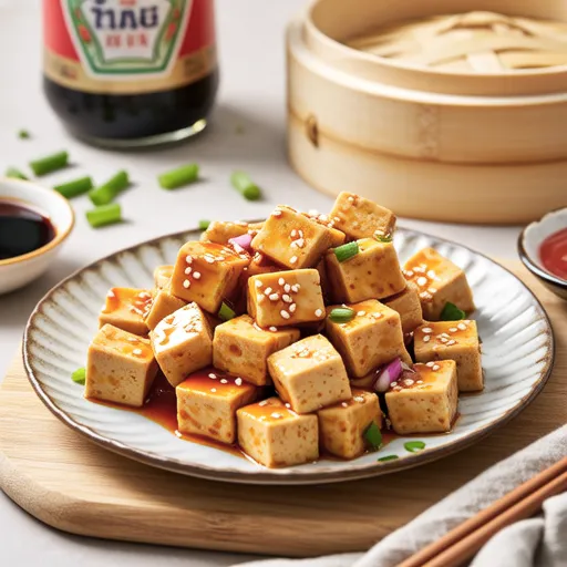 Sweet and Sour Tofu Bites