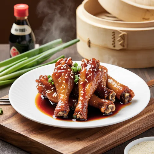 Addictive Chicken Wings with Bean Sprout Sauce