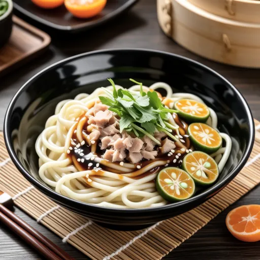 Microwave Tuna Grated Radish Udon
