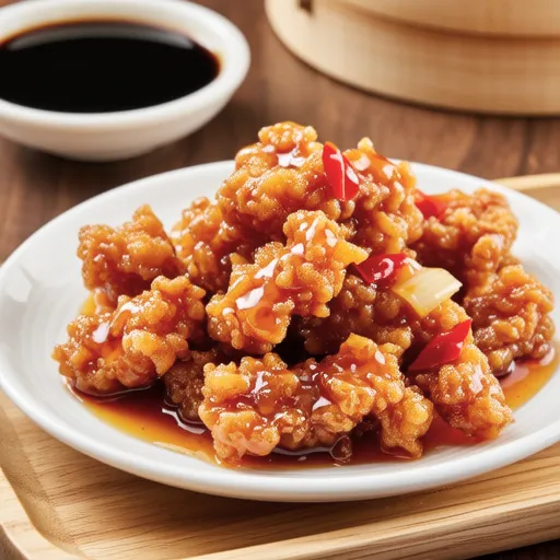 Zantare (Japanese Fried Chicken with Sweet and Sour Sauce)