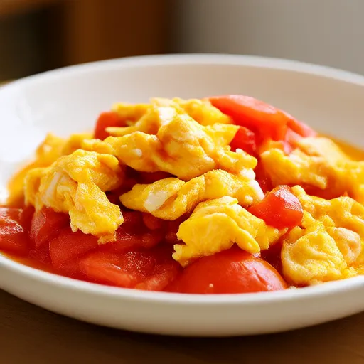 Uova Strapazzate con Pomodori
