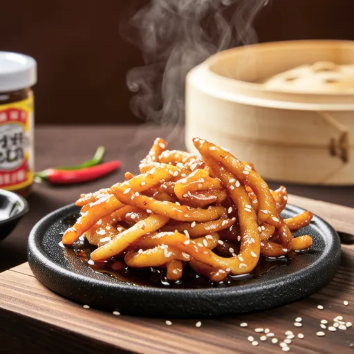 Stir-fried Butter Squid Strips