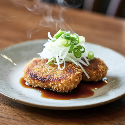 Sardine and Tofu Hamburg Steak