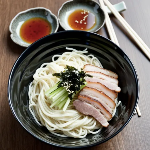 Tororo Kombu and Pork Somen Noodles