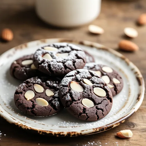 Cocoa Almond Cookies