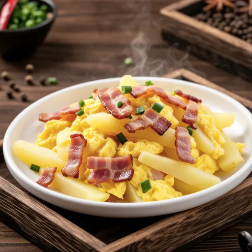 Bacon Potato Stir-fry