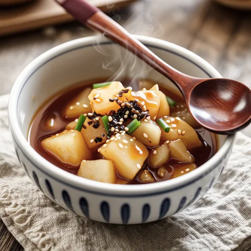 Braised Radish (Mu Jorim)