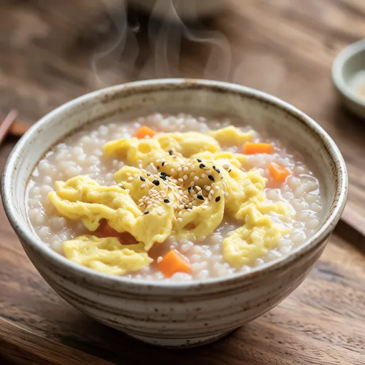 Egg Vegetable Porridge
