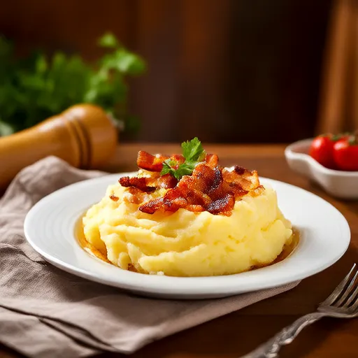 Purê de Batatas com Queijo
