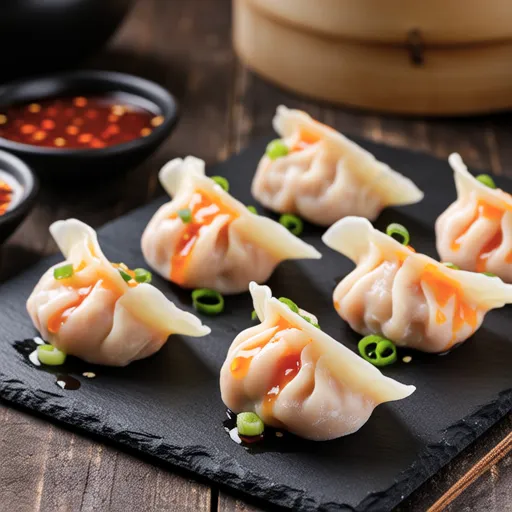 Shrimp Chili Dumplings