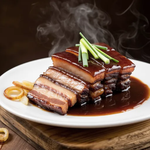 Soy Sauce Braised Pork Belly
