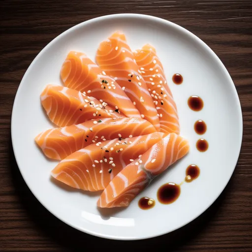 Salmon Carpaccio with Spicy Chili Oil Flavor