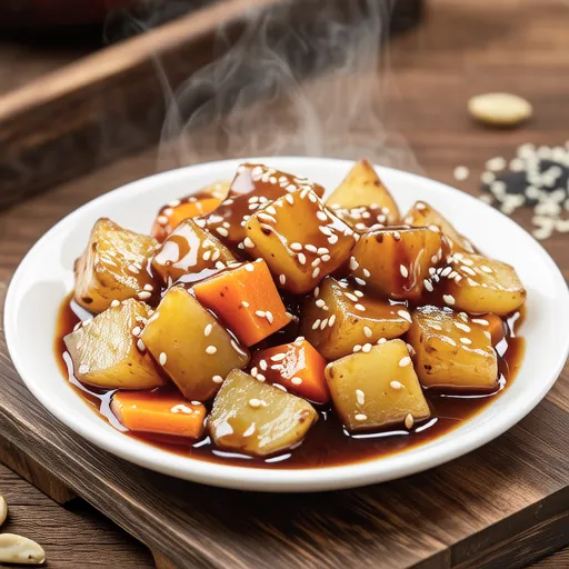 Soy Sauce Braised Potatoes