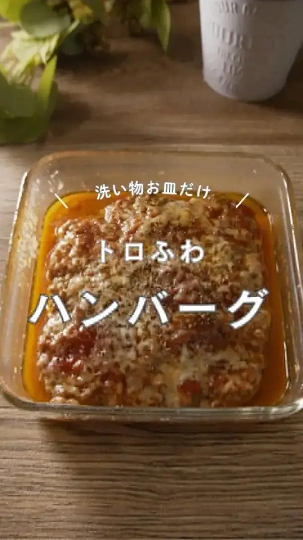 トロふわハンバーグ