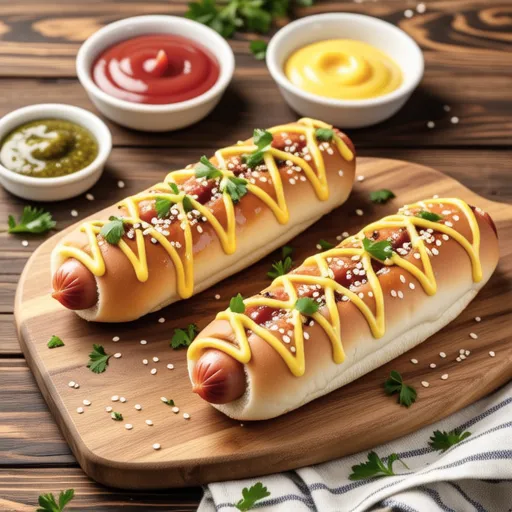 Air Fryer Bread Hot Dog
