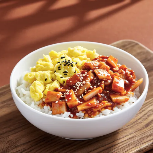 Three-Color Soboro Rice Bowl