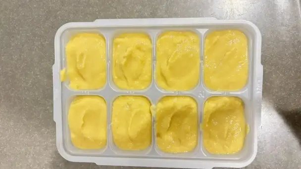 卵と玉ねぎのフワフワ離乳食