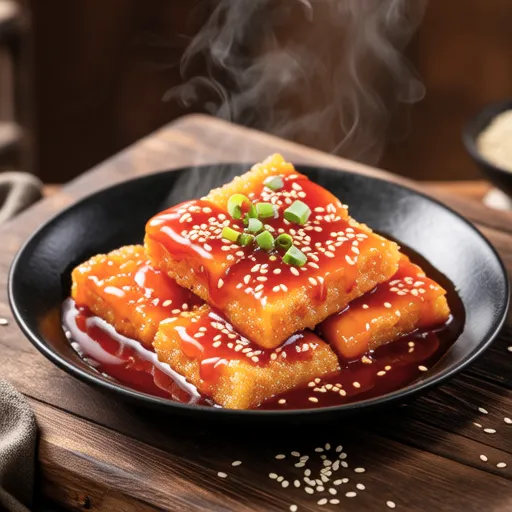 Spicy Sweet Korean Rice Cake Snack