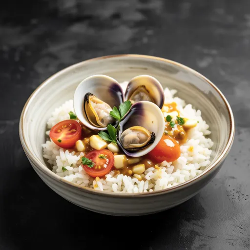 Clam Curry Pilaf
