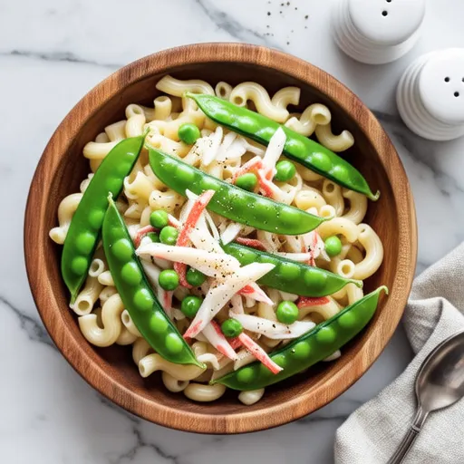 Snap Pea Macaroni Salad