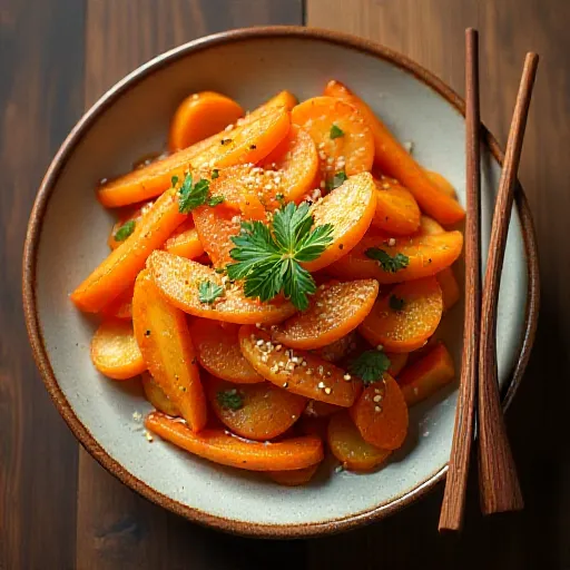 Salted Stir-fried Carrot and Potato (Shio Kinpira)