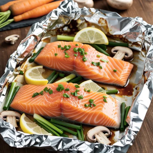 Salmon Foil Bake