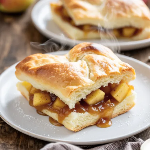 Apple Pie with Bread