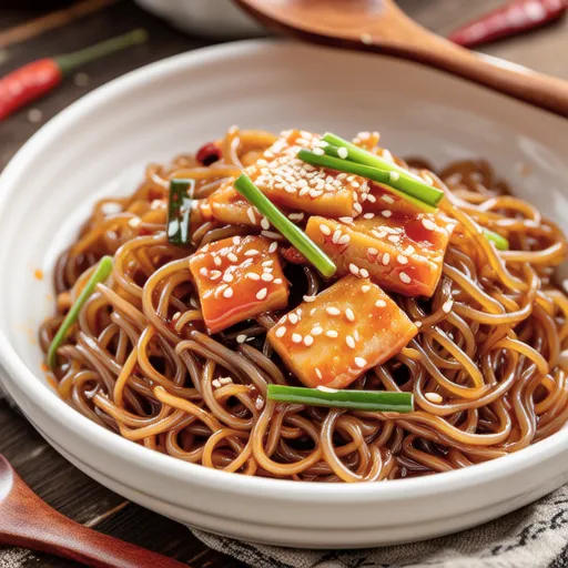 Chewy Stir-fried Glass Noodles