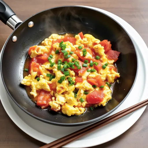 Tomato and Chive Scrambled Eggs