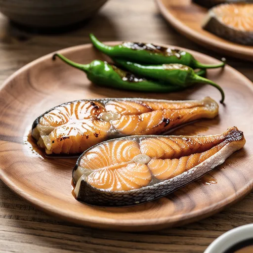 Grilled Yellowtail with Shio Koji