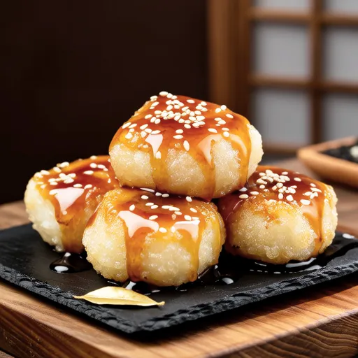 Japanese-style Potato Mochi (Imomochi)