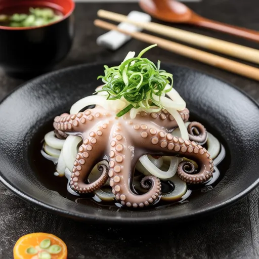 Octopus and Shiso Japanese-style Carpaccio