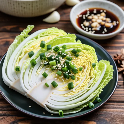 Spring Cabbage Soybean Paste Salad