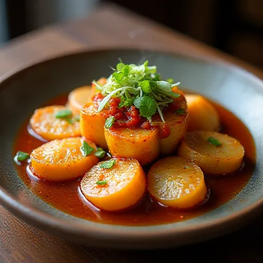 Braised Radish with Tuna