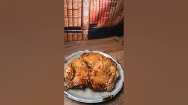 鶏もも肉のエアフライヤー焼き