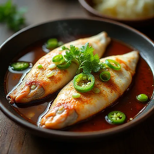 Braised Flounder (Easy and Simple)