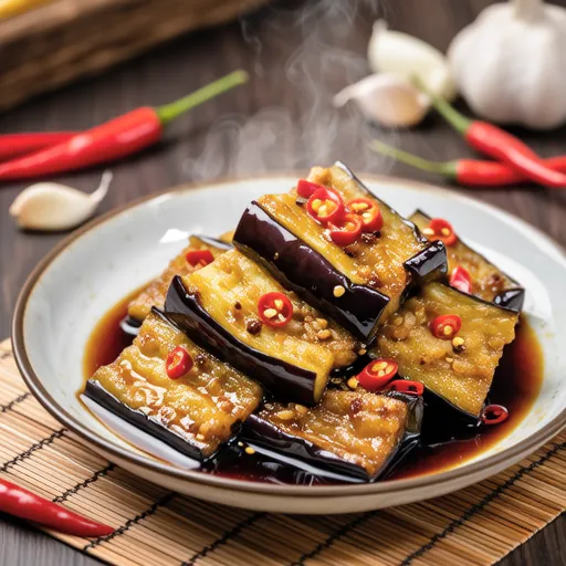 Crispy Glutinous Rice Eggplant