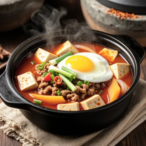 Simple Sundubu Jjigae (Soft Tofu Stew)