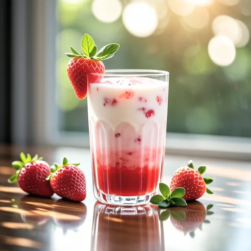 Strawberry Milk Soda