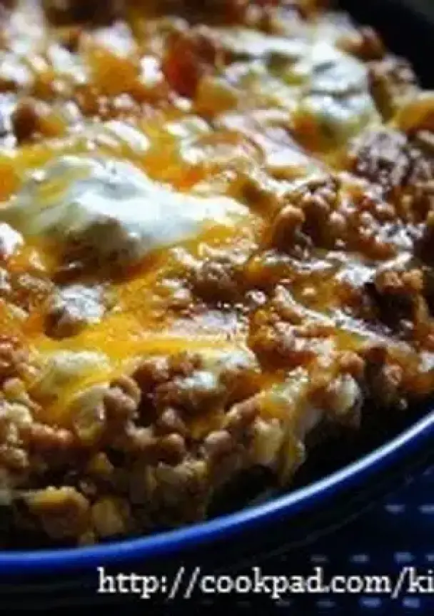 甘辛ミンチの卵とじ