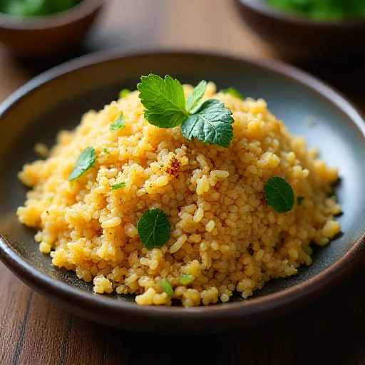 Garlic Fried Rice with Shiso Leaves