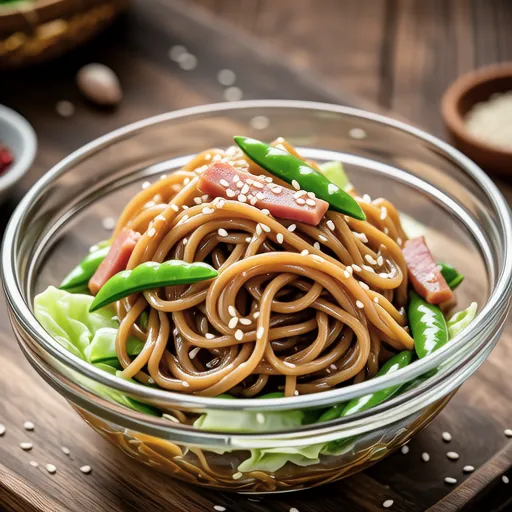 Chinese-style Salad with Cabbage and Vermicelli
