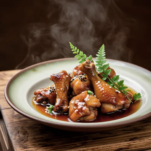 Chicken and Bracken Simmered Dish
