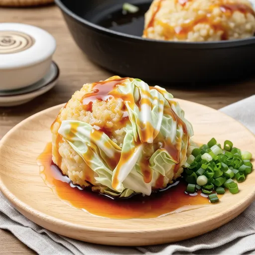 Cabbage and Mentaiko Tsukune