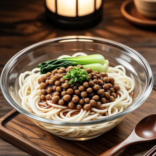 納豆キムチそうめん