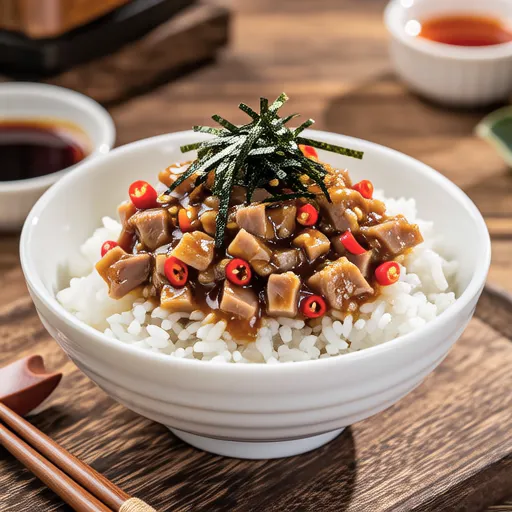 Spicy, Sweet, and Sour Tuna Mayo Rice Bowl